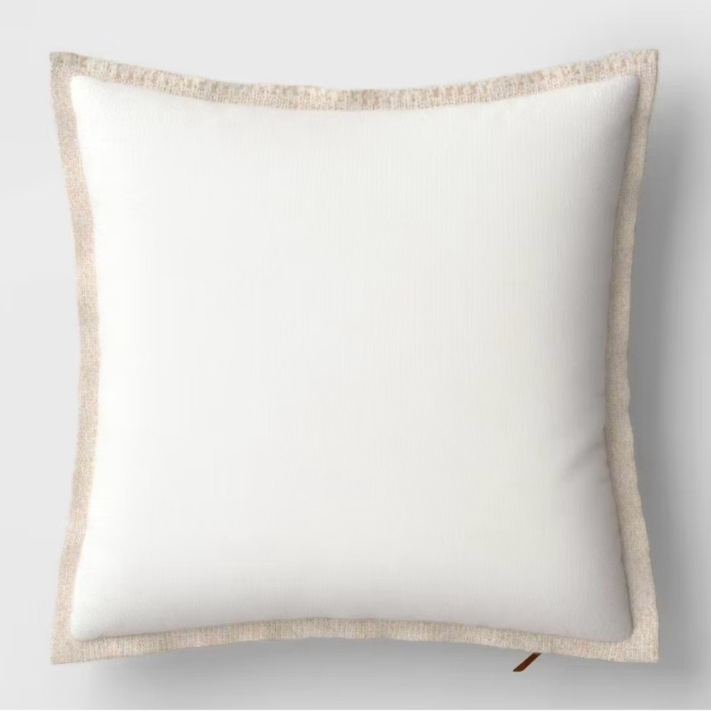 Threshold Cozy Collection Faux Cashmere Throw Pillow